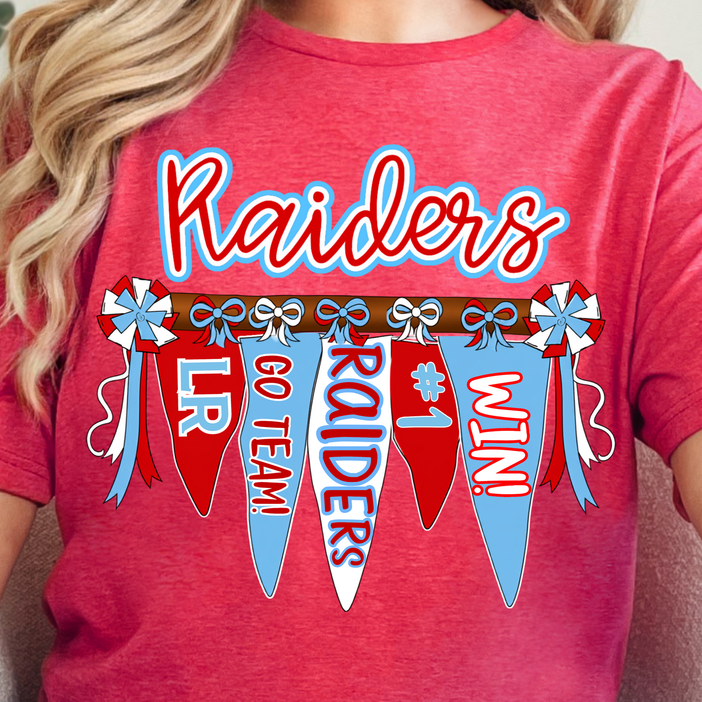 Lumberton Raiders Pennant Tee
