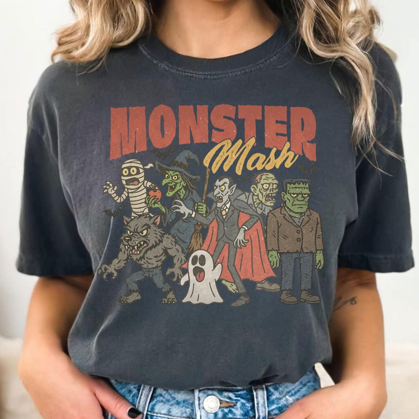 Monster Mash Vintage Comfort Colors T-Shirt