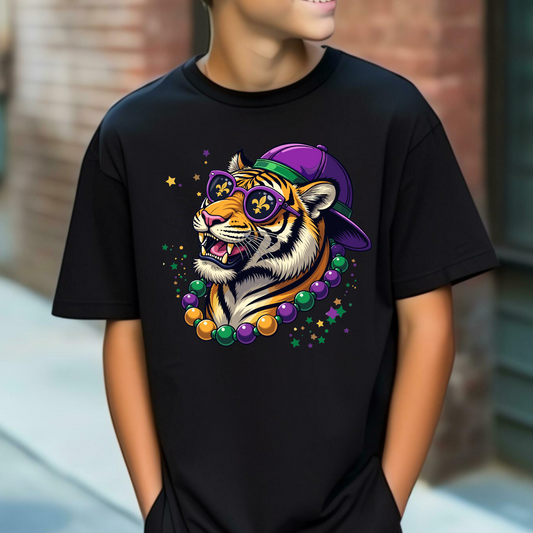 Geaux Tigers - Mardi Gras Shirt or Crewneck