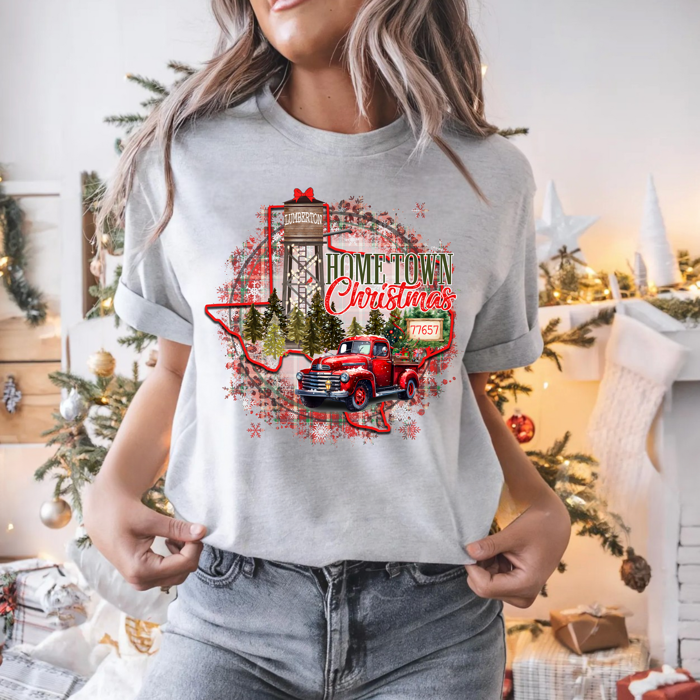 Home Town Christmas T-Shirt