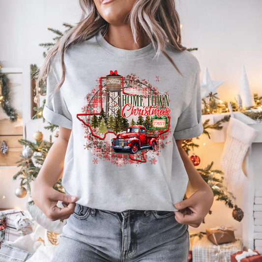 Home Town Christmas T-Shirt