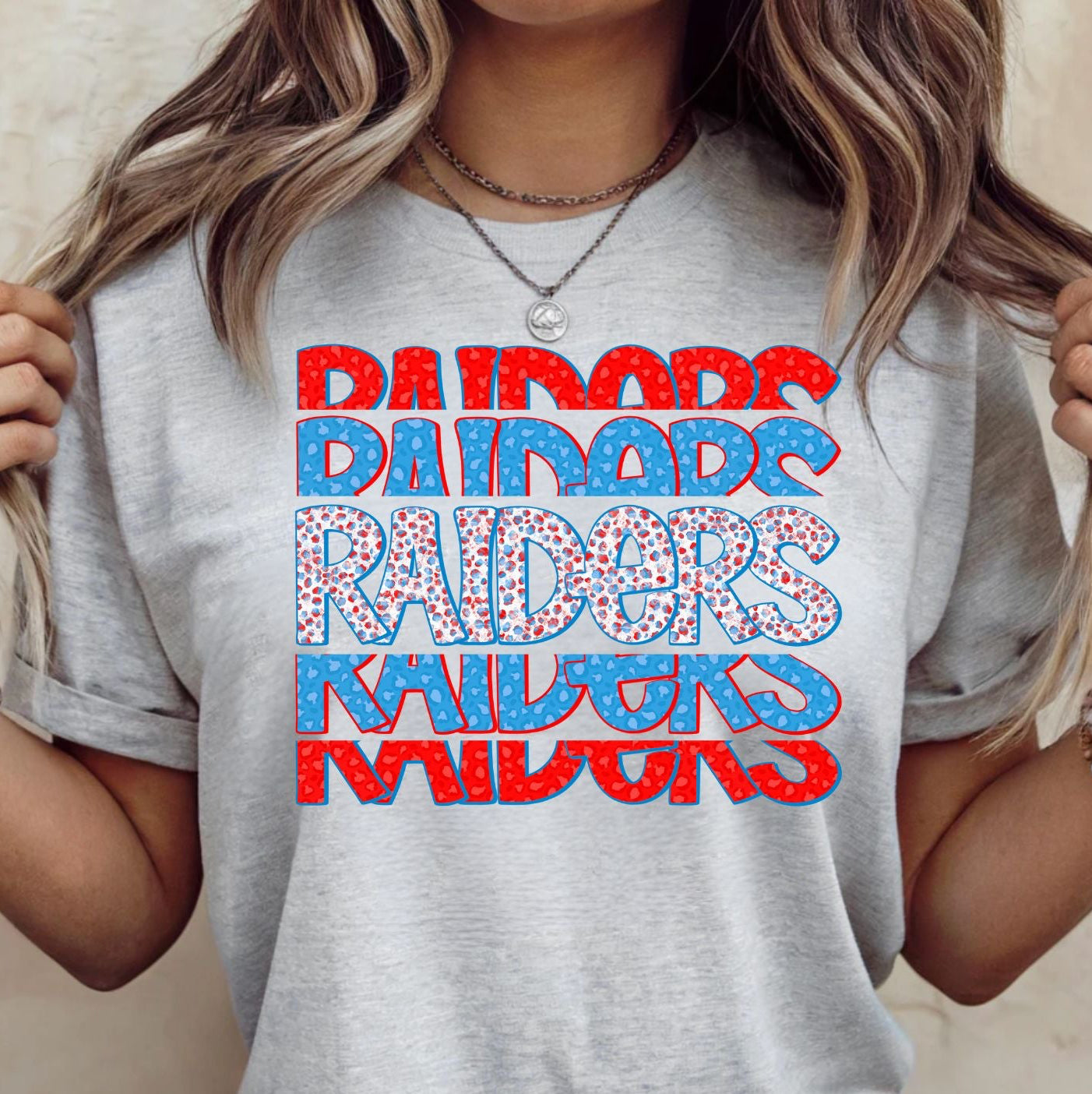 Lumberton Raiders Stacked T-Shirt