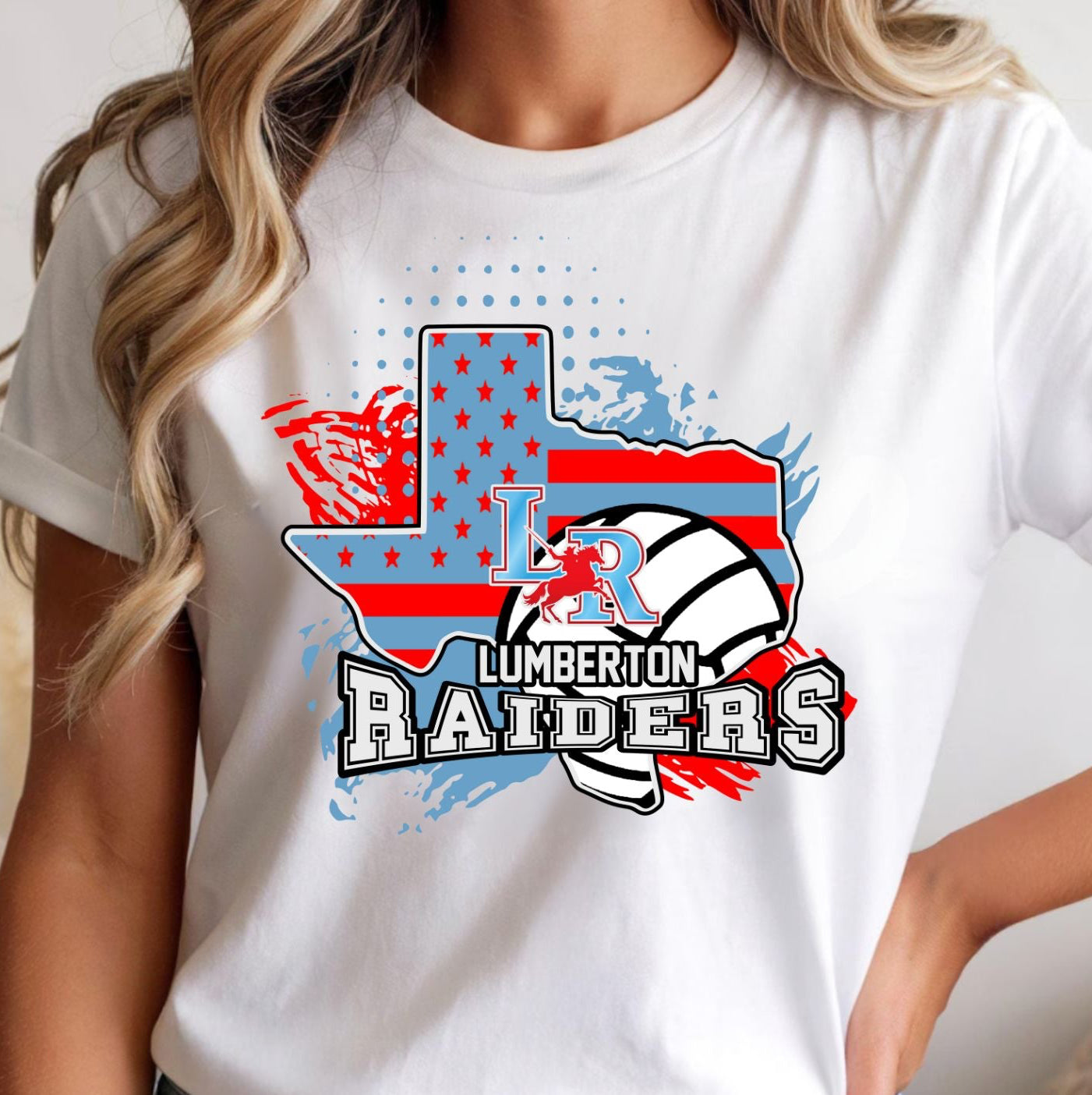 Lumberton Volleyball Raiders T-Shirt