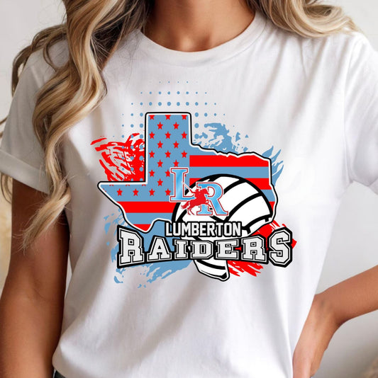 Lumberton Volleyball Raiders T-Shirt