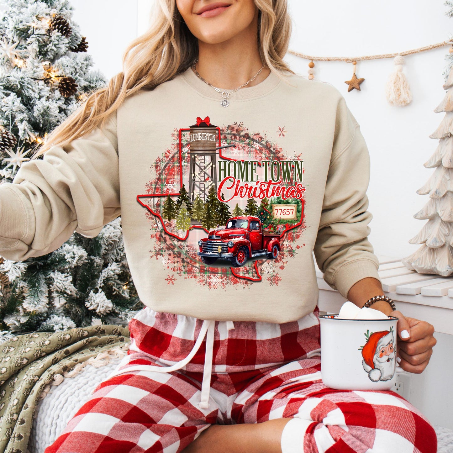 Home Town Christmas Crewneck