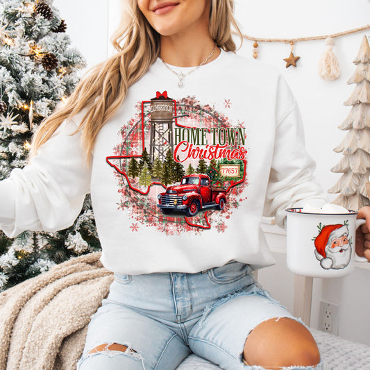 Home Town Christmas Crewneck