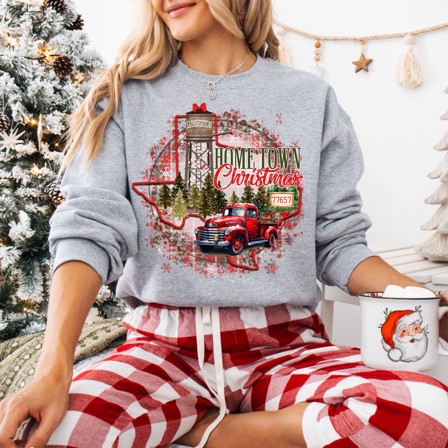 Home Town Christmas Crewneck