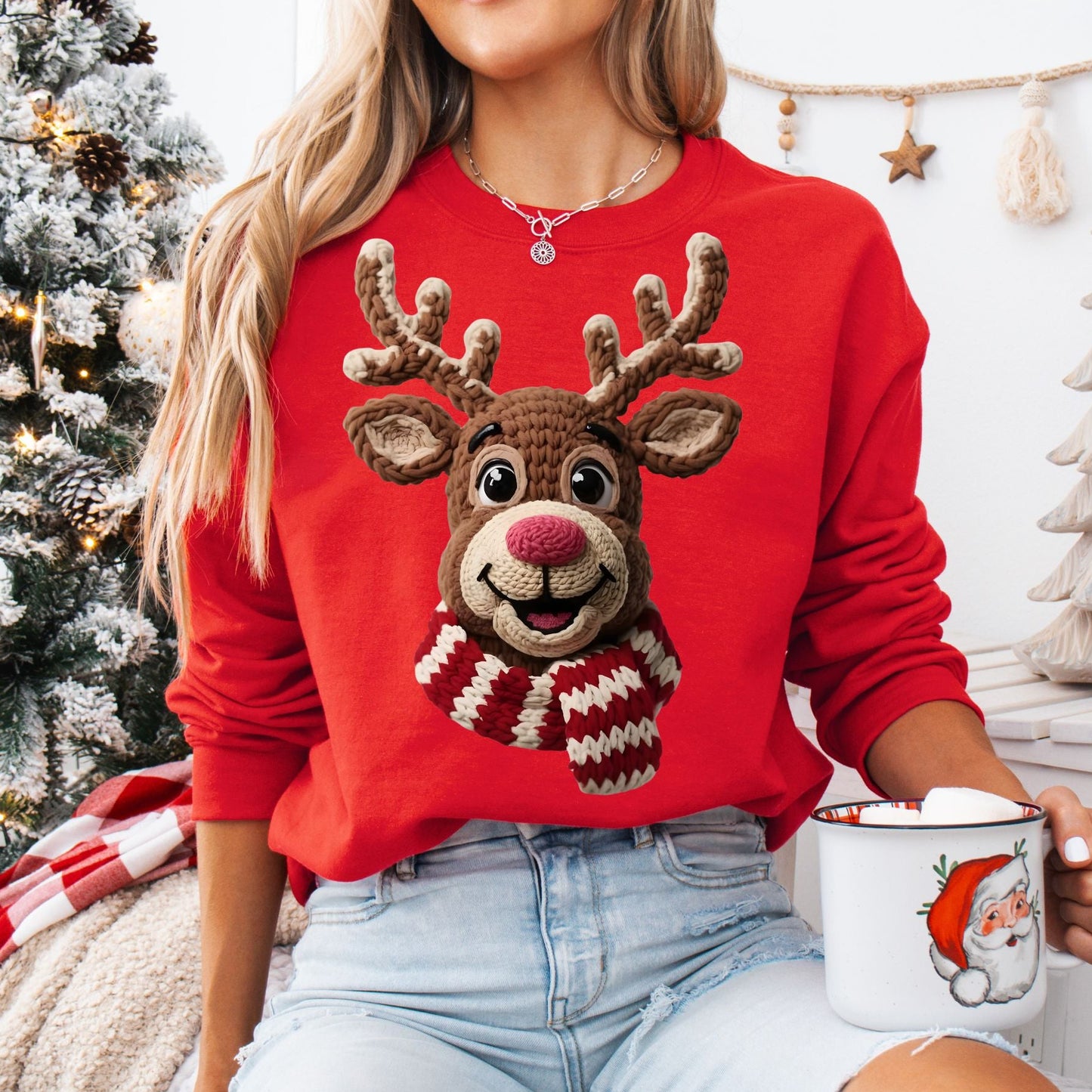 Reindeer Christmas Crewneck