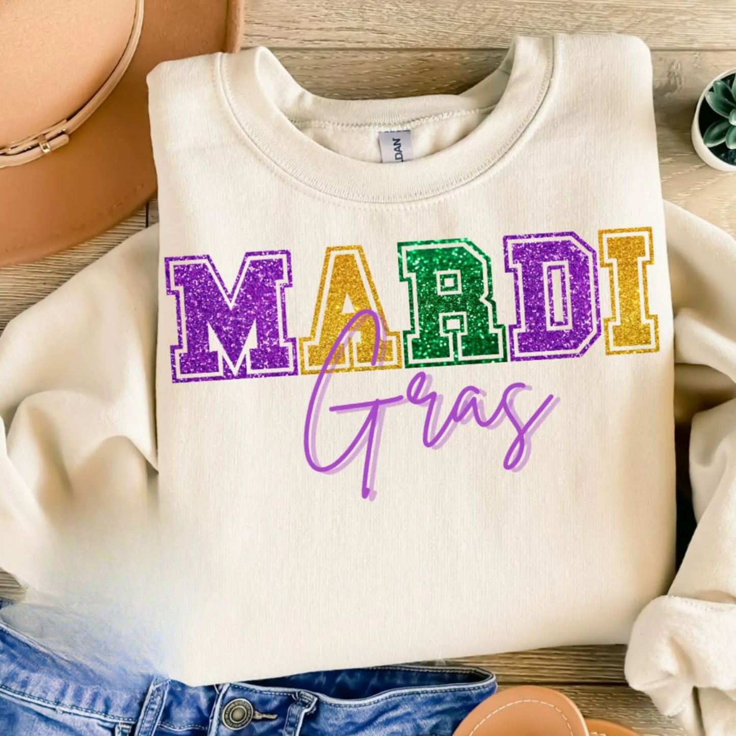 Cute Mardi Gras - Mardi Gras Shirt or Crewneck
