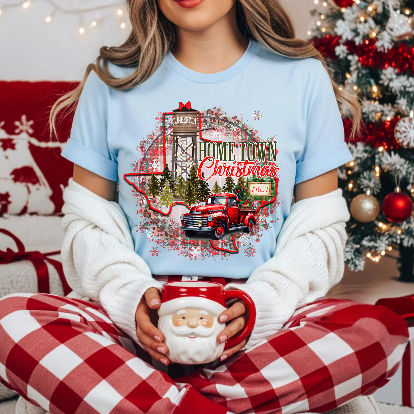 Home Town Christmas T-Shirt
