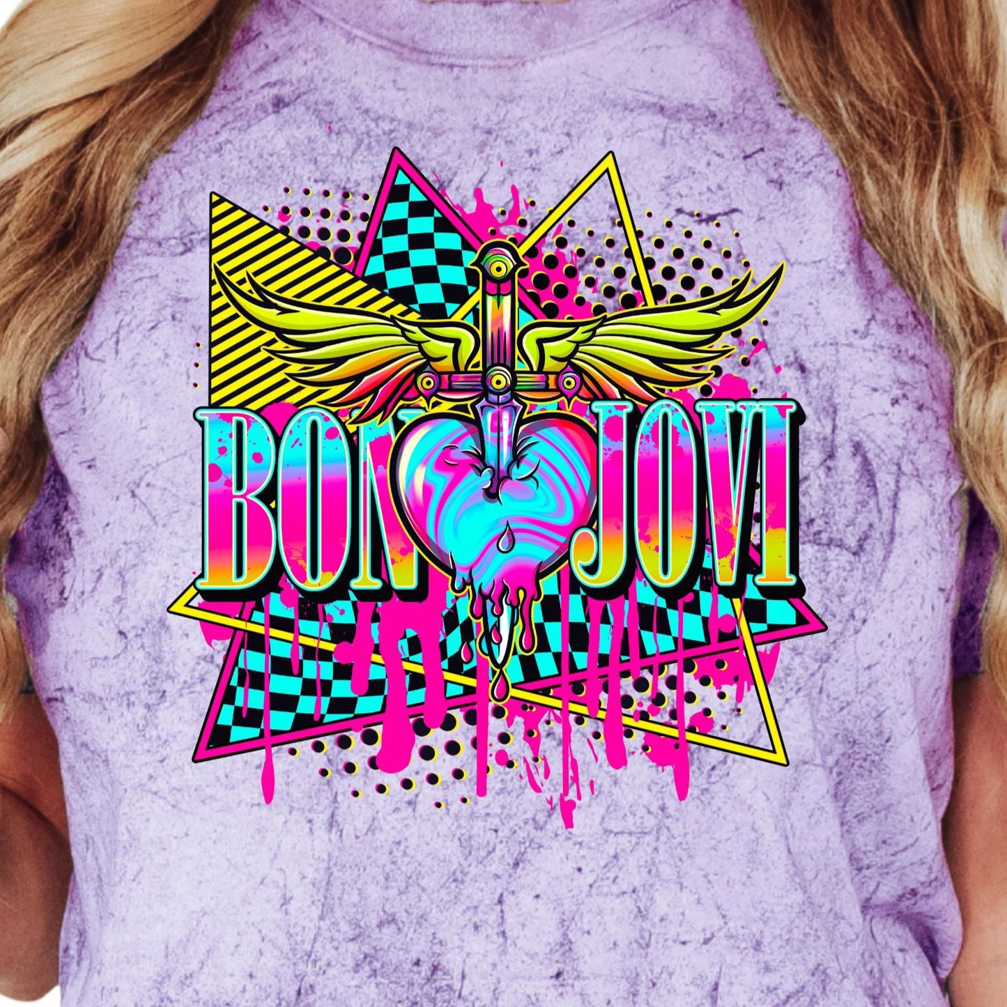 Bon Jovi Comfort Colors Color Blast T-shirt
