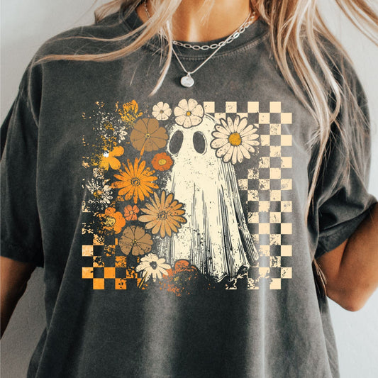 Vintage Ghost Halloween T-Shirt