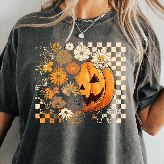 Vintage Pumpkin Halloween T-Shirt