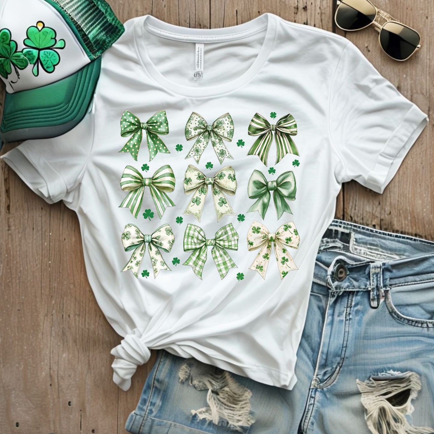 Coquette St. Patties Day T-shirt