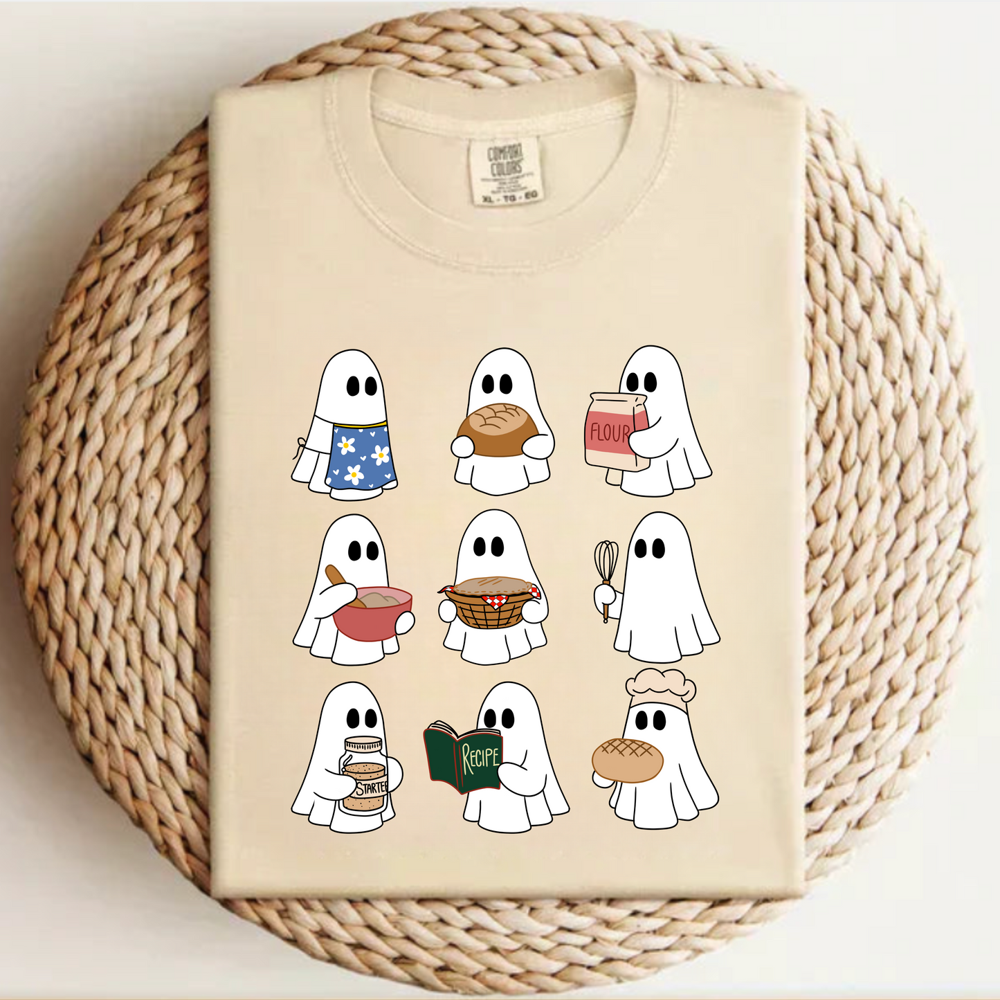 Baking Ghost Comoft Colors T-Shirt