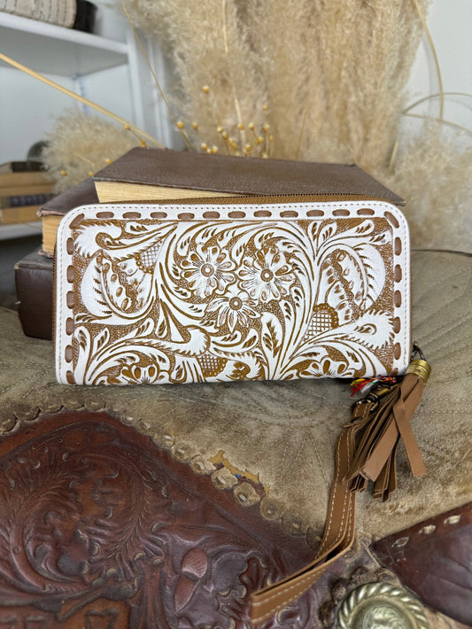 Miss Western Wallet in BROWN