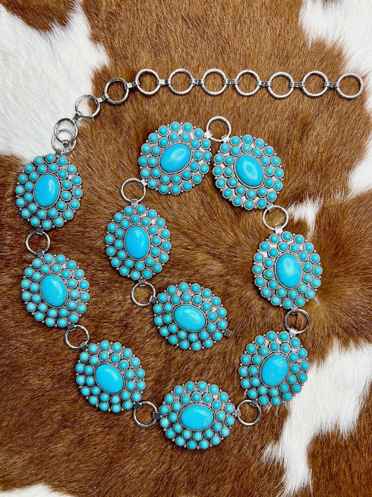 Senorita Turquoise Sm/Med Belt