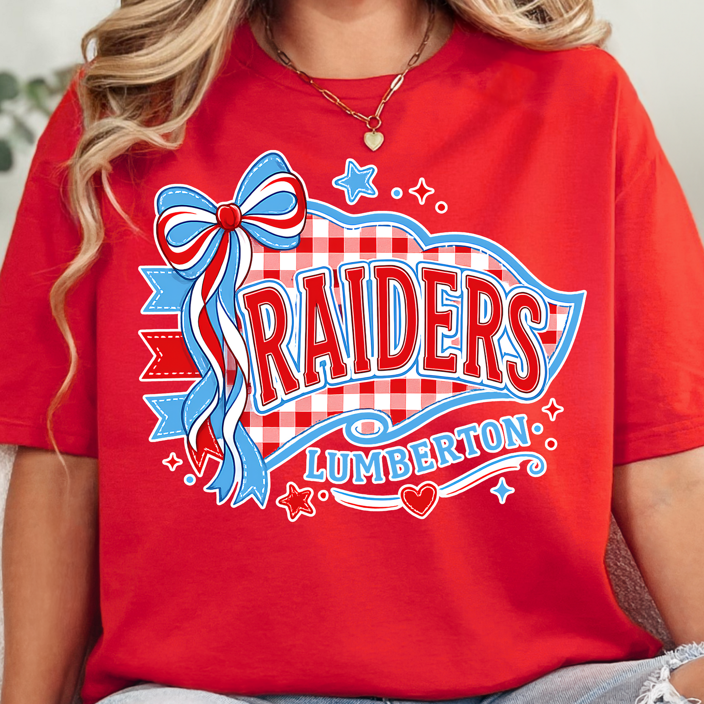 Lumberton Raiders Pennant Tee