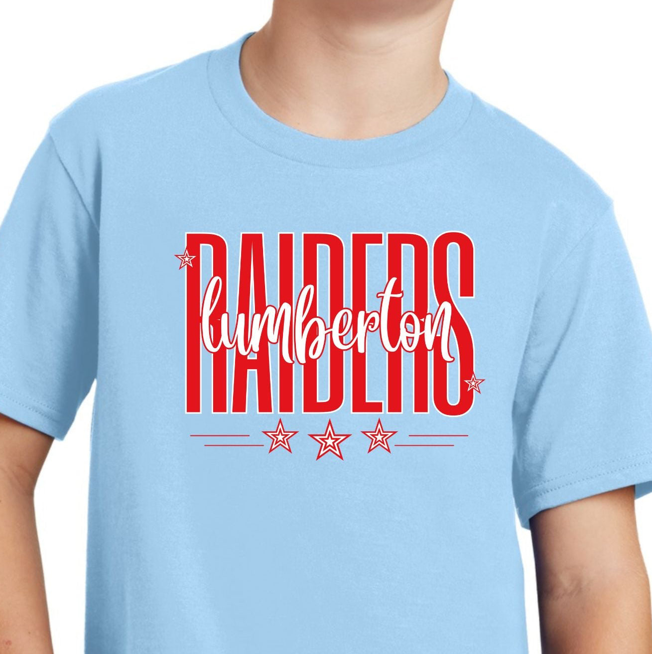 Lumberton Raiders Stars T-Shirt