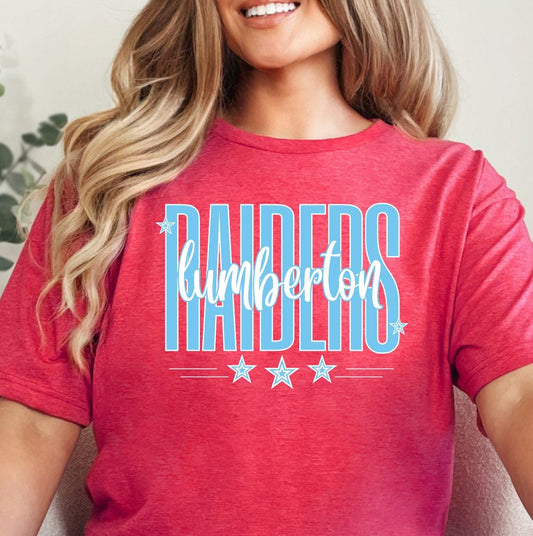Lumberton Raiders Stars T-Shirt