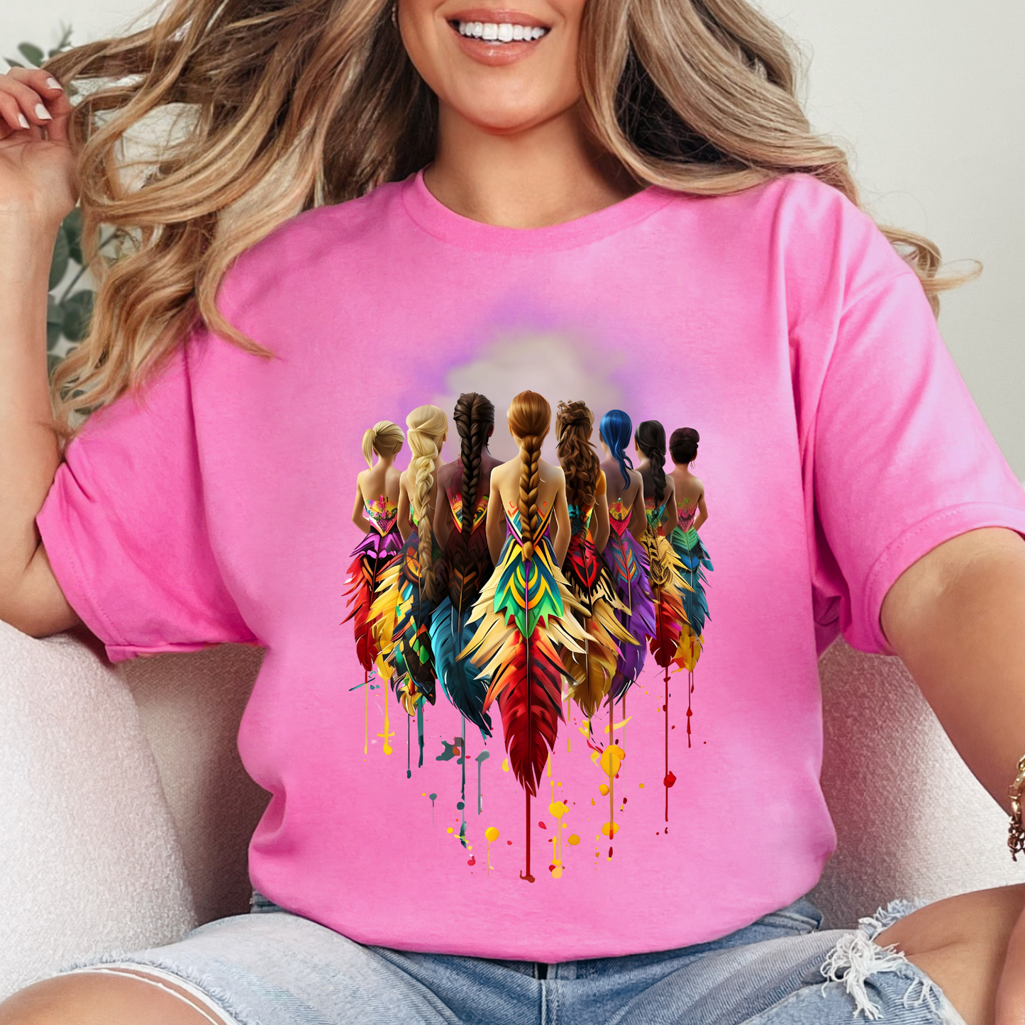 Native American Girls T-Shirt