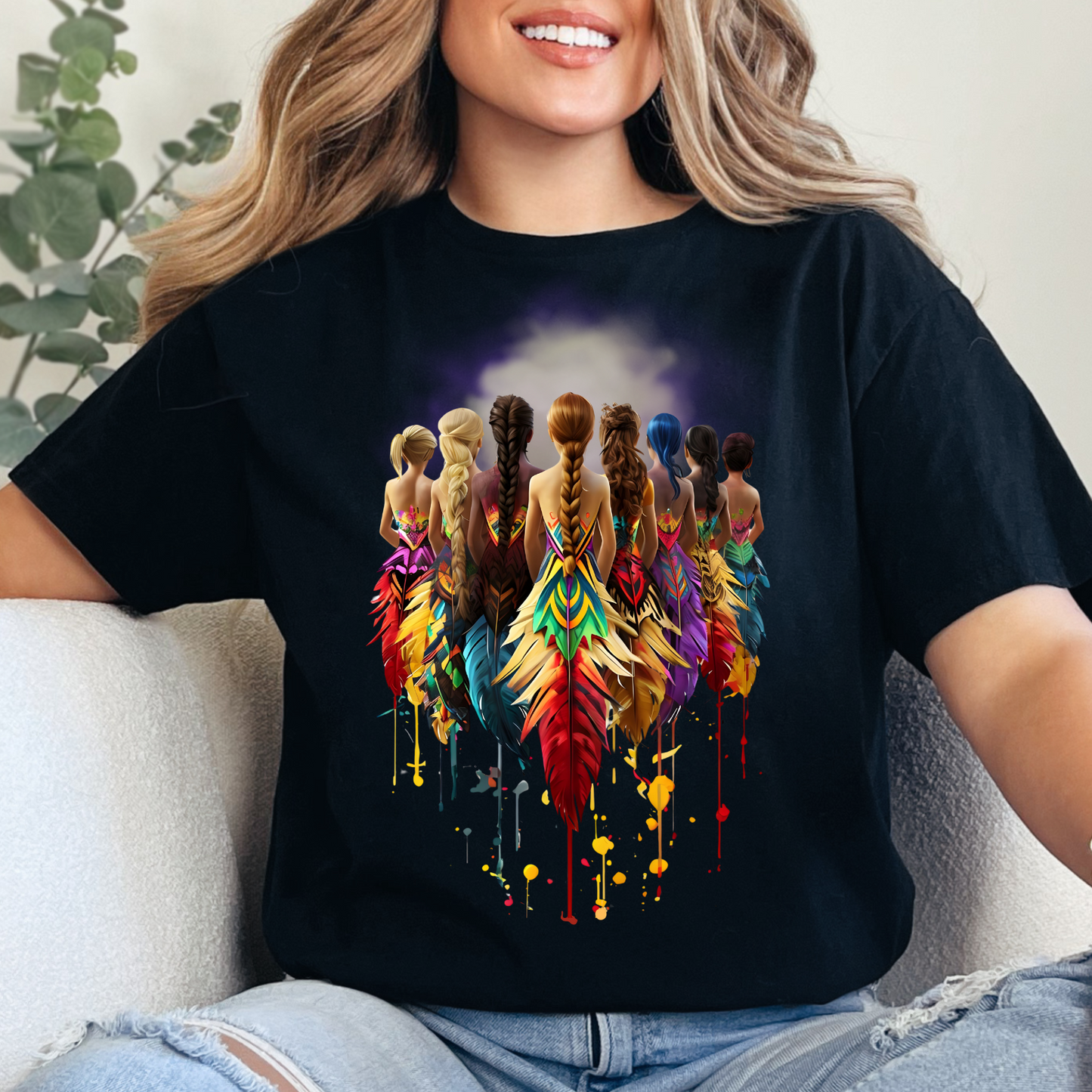 Native American Girls T-Shirt