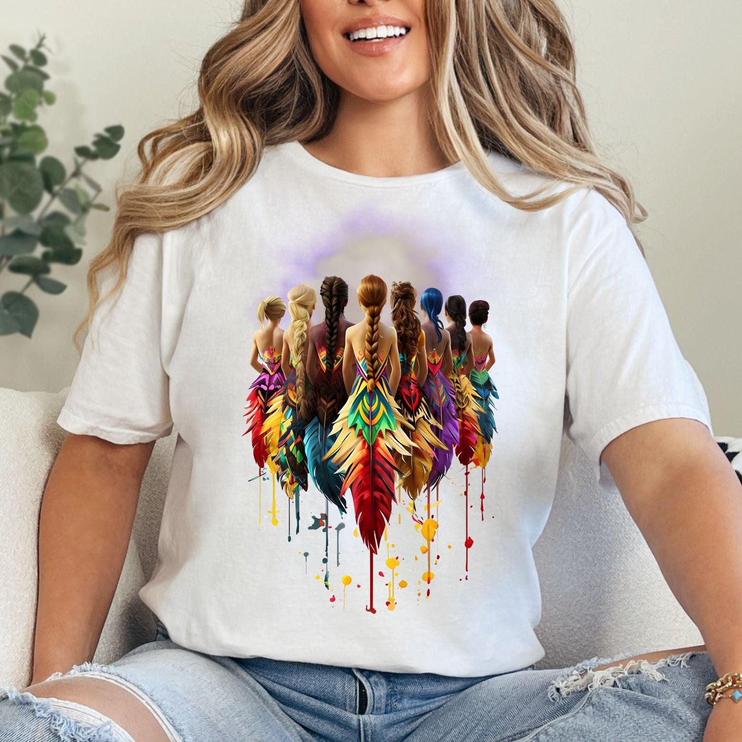 Native American Girls T-Shirt