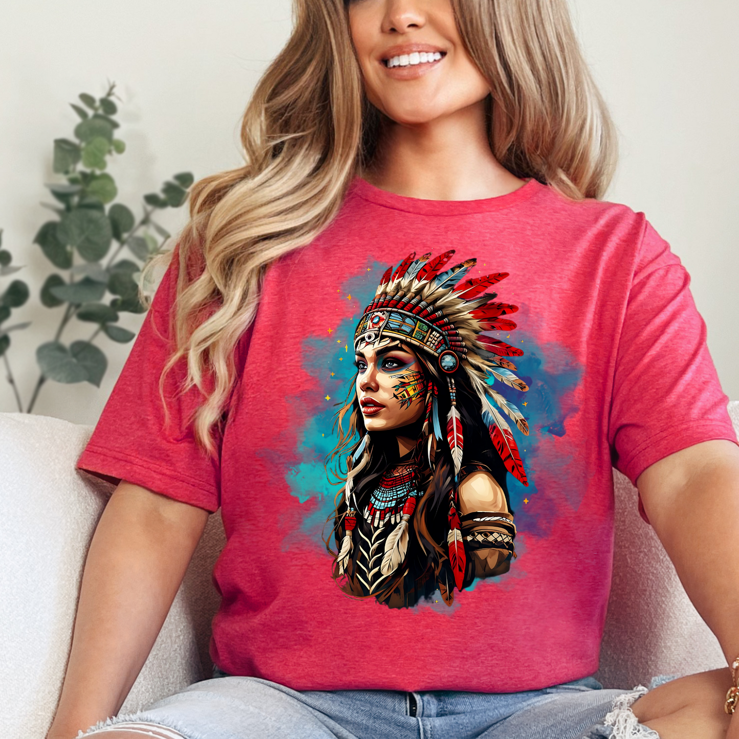 Native American Woman T-Shirt