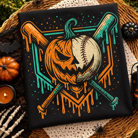 Baseball Halloween T-Shirt