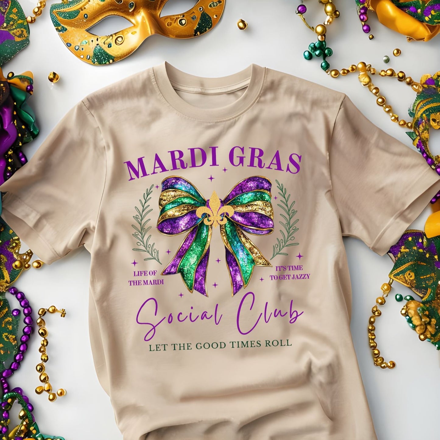 Mardi Gras Social Club T-Shirt