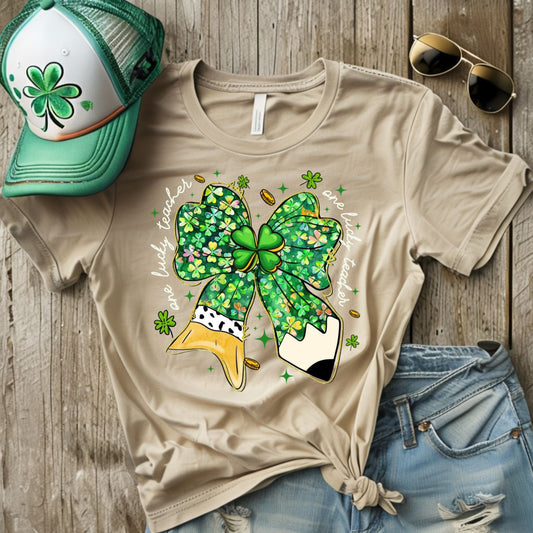 Teacher St. Patties short sleeve shirt