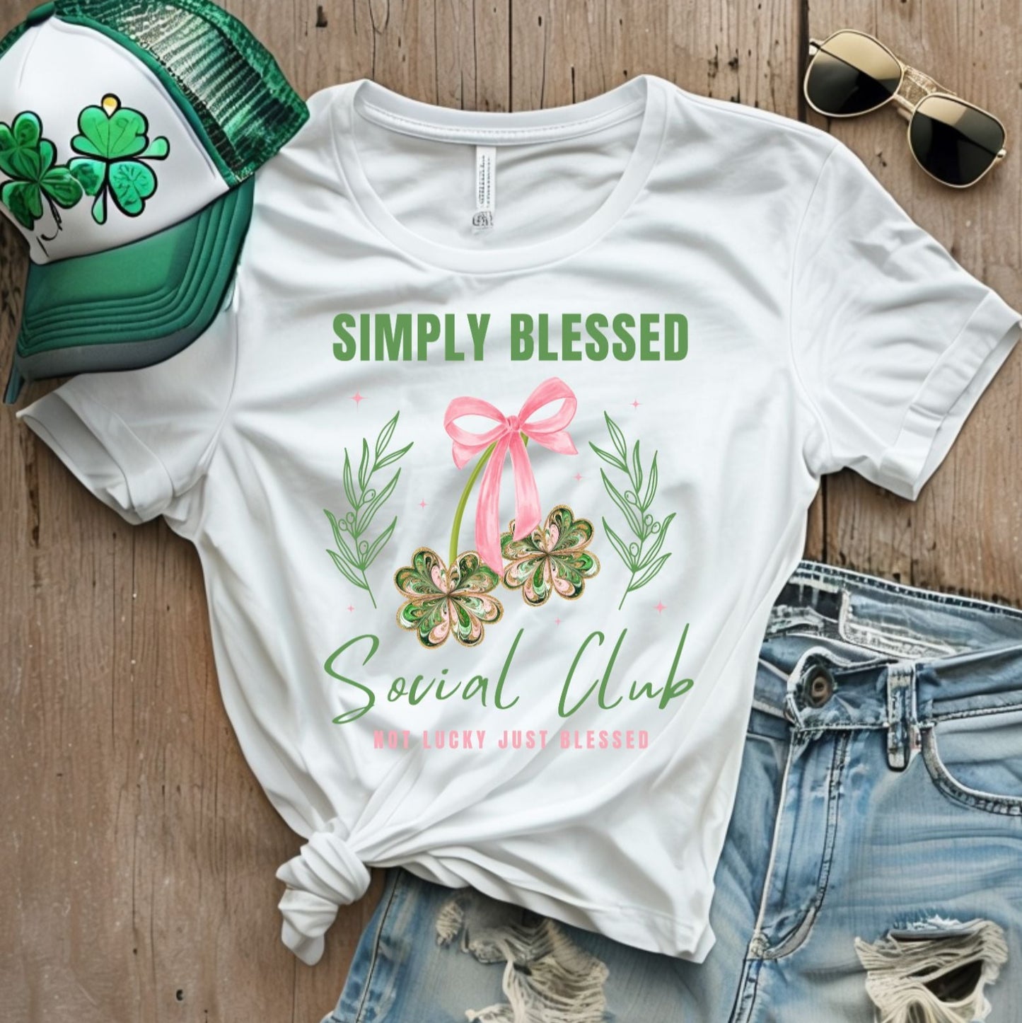 Simply Blessed short sleeve shirt