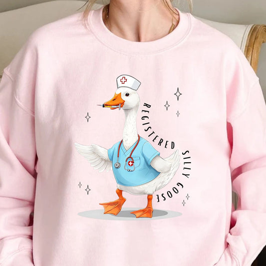 Registered Silly Goose crewneck sweatshirt