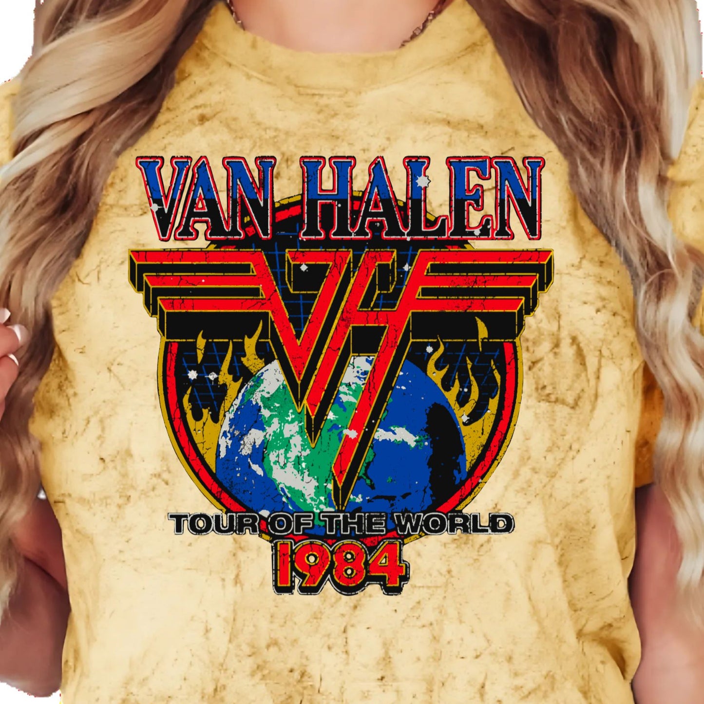 Van Halen Comfort Colors Color Blast T-shirt