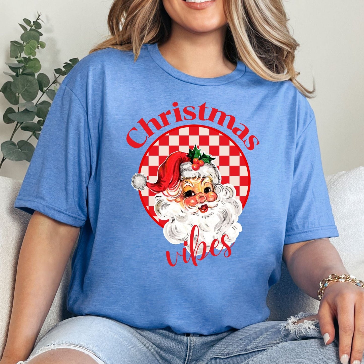 Retro Christmas Vibes T-Shirt