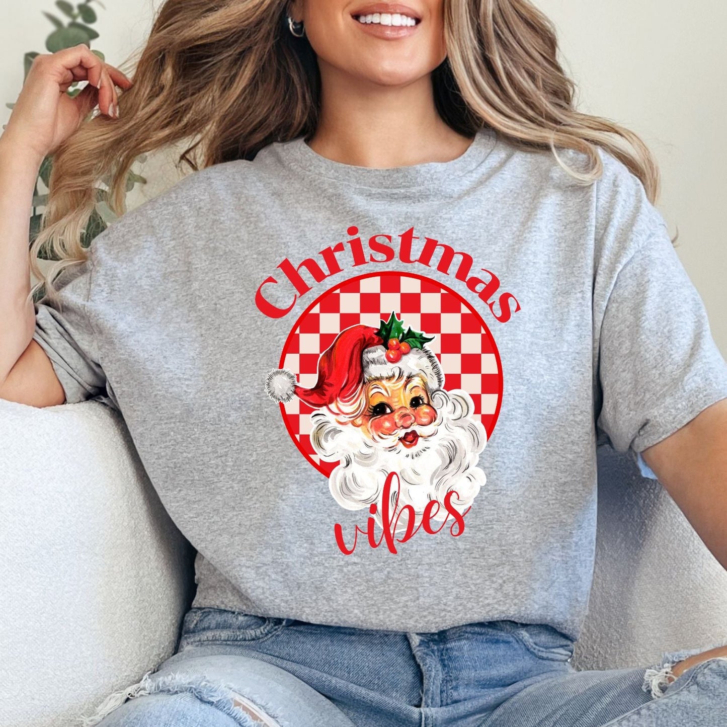 Retro Christmas Vibes T-Shirt